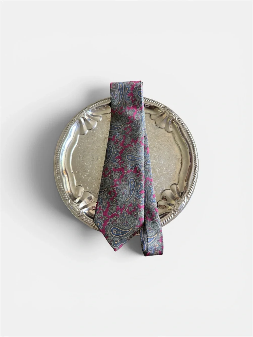 Andre Gianni Paisley Silk Tie